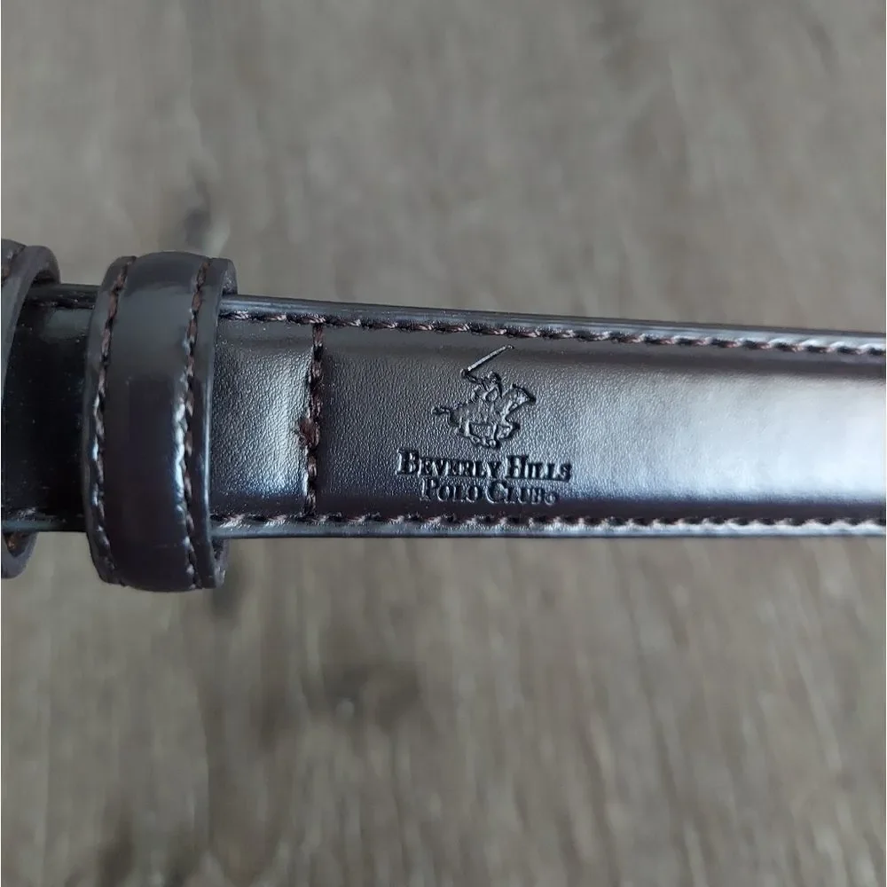 Kid's Beverly Hill Polo Club Brown Belt Medium